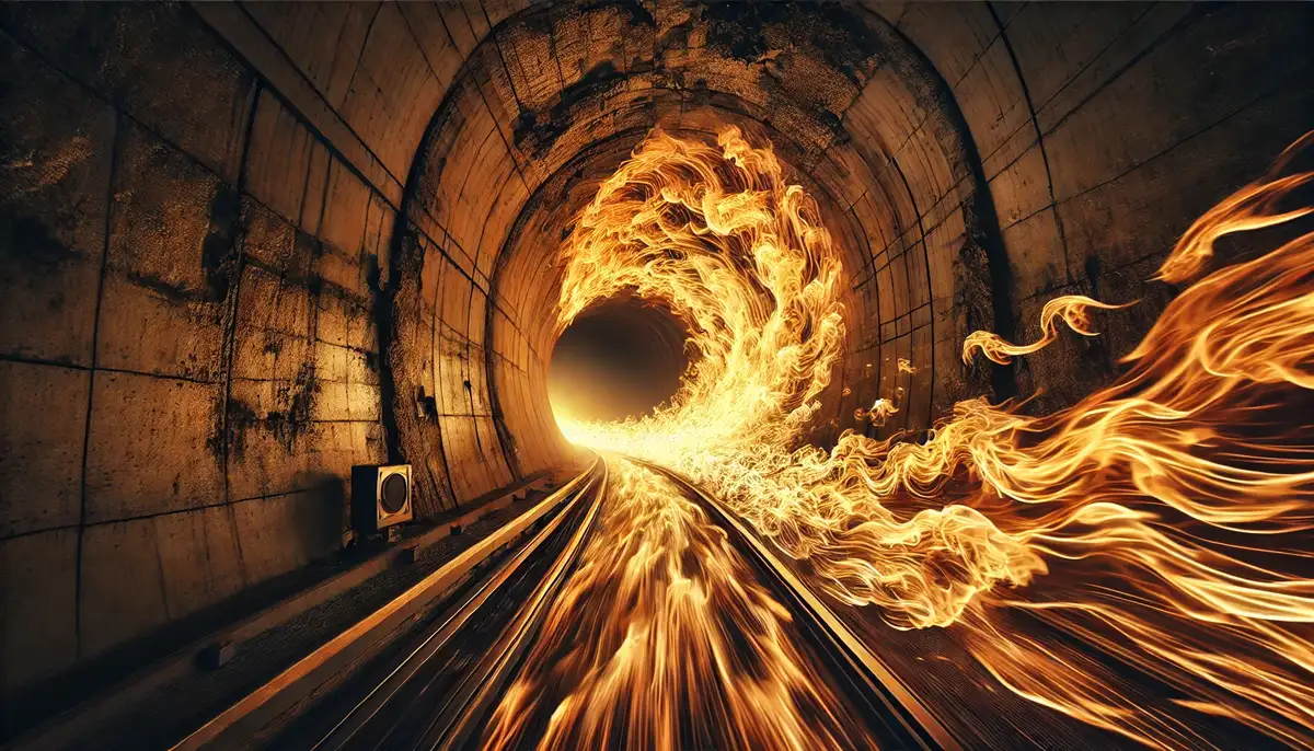 Огненный сквозняк в туннеле