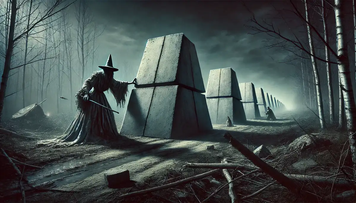 Баба Яга и бетонные преграды