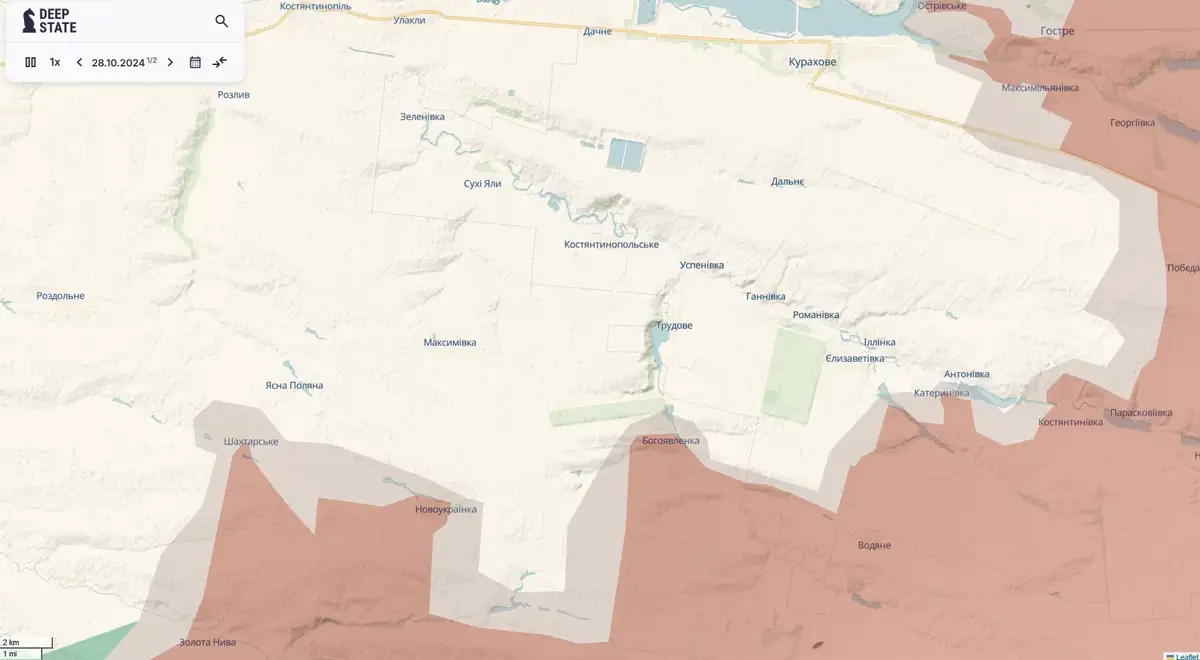 И отдельно нужно сказать по Кураховскому направлению