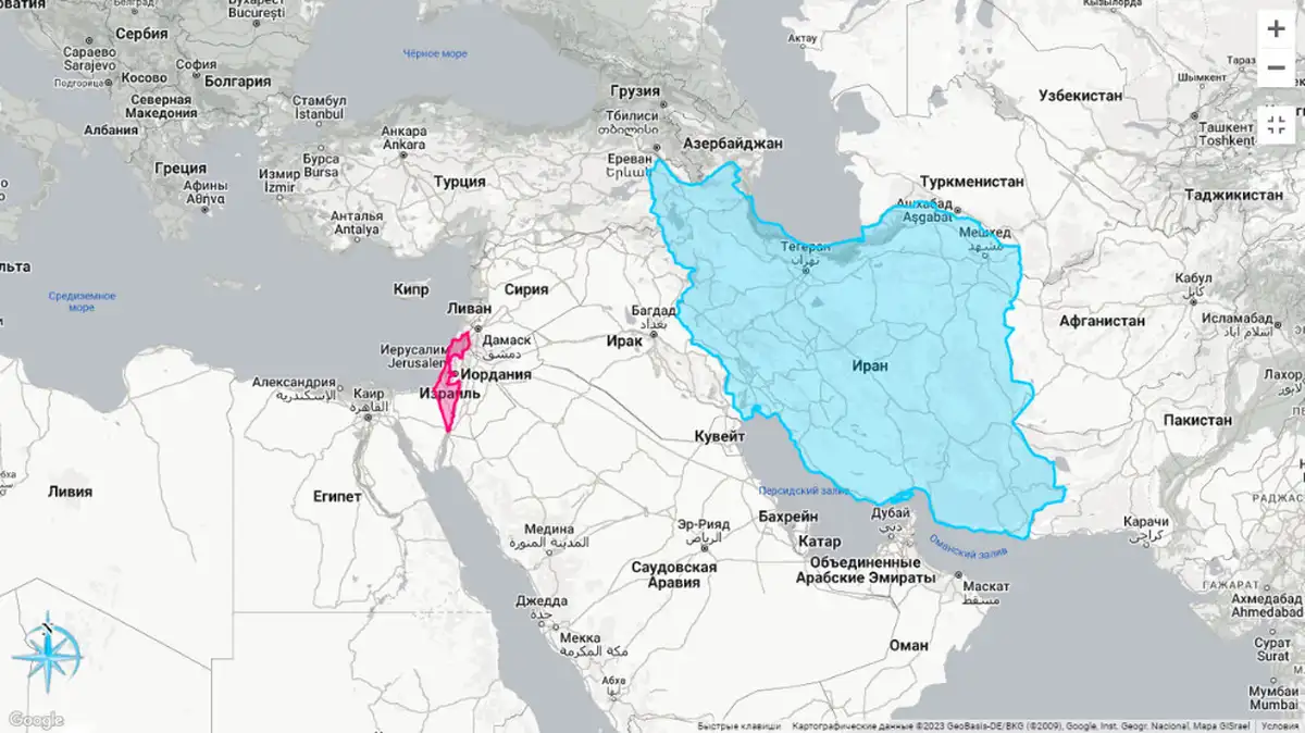 Атака на Израиль 01.10.2024