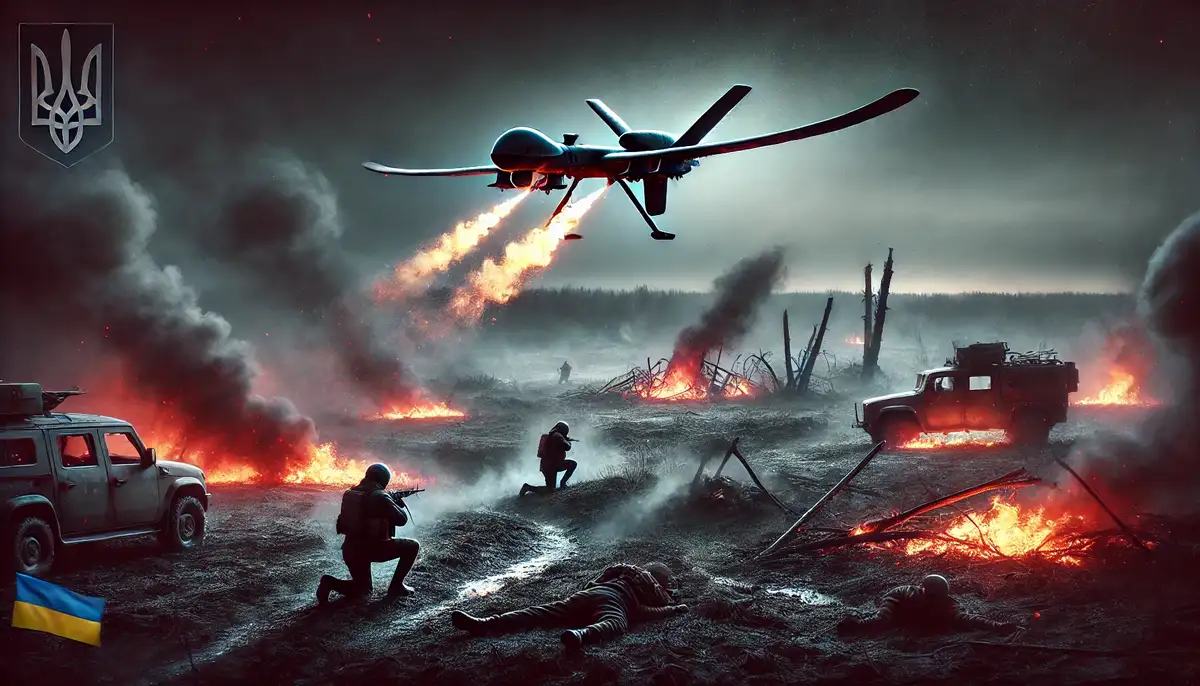 Удар дрона-дракона