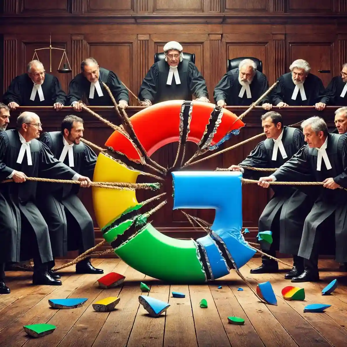 Google под угрозой разделения