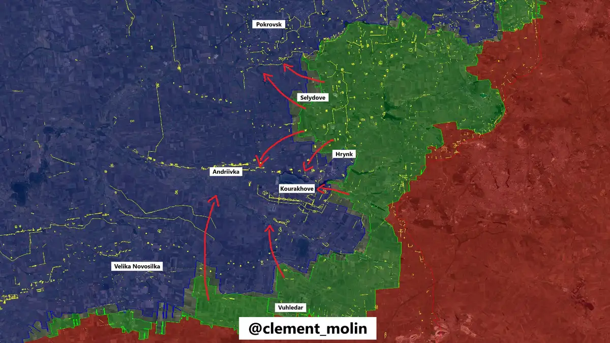 Наступление РФ на Донбассе