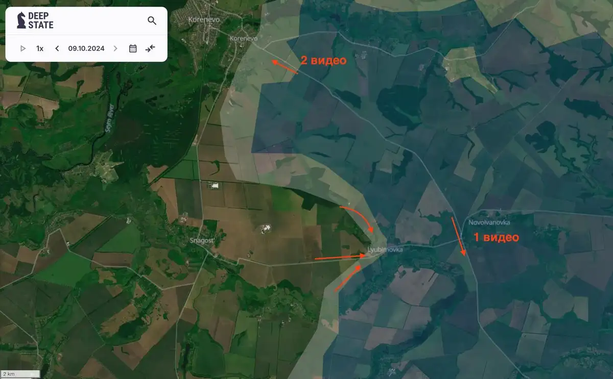 Вторая атака РФ на Курщине