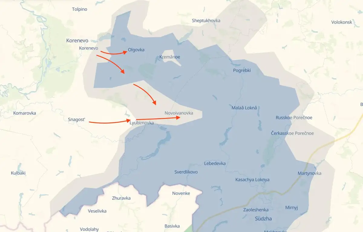 Вторая атака РФ на Курщине 1 6 19