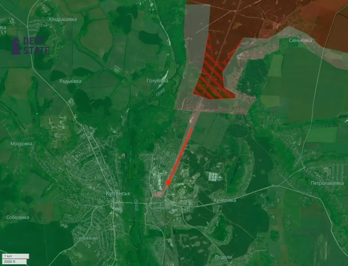 Даже в сам Купянск заскакивали