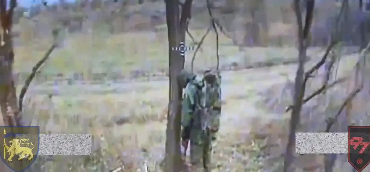 Ванька слился с деревом и получил fpv в голову