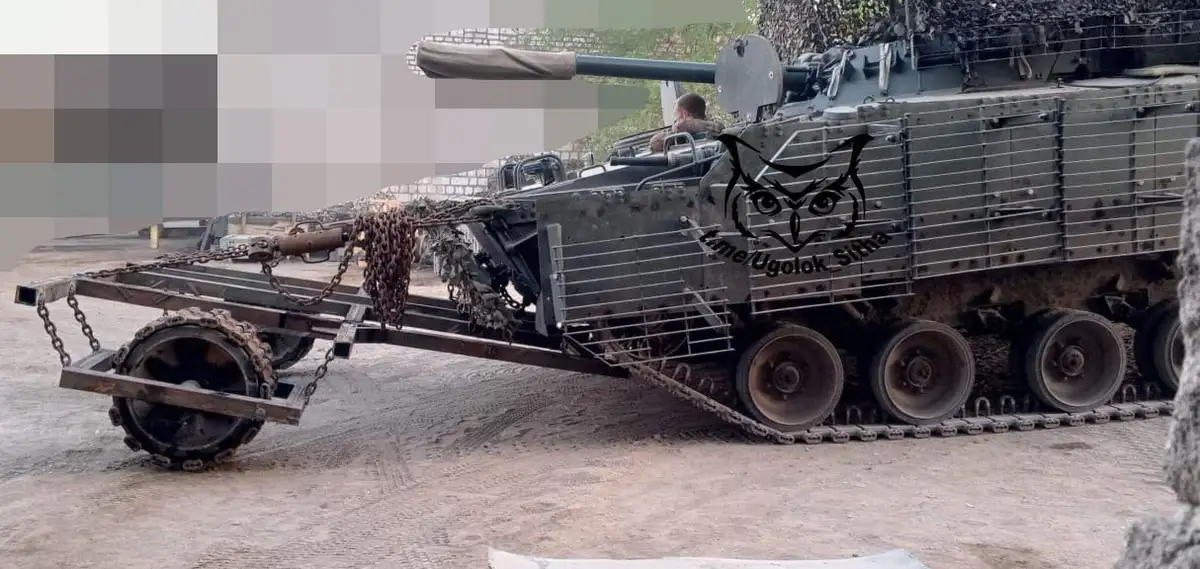 Самодельные противоминные тралы орков