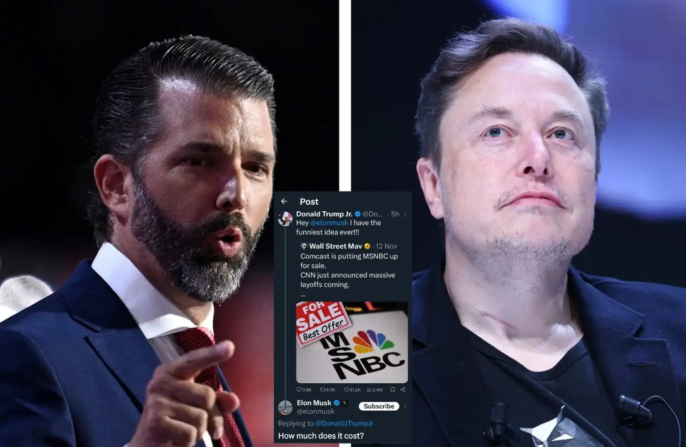 Илон Маск намекнул на возможность покупки MSNBC — Daily Mail