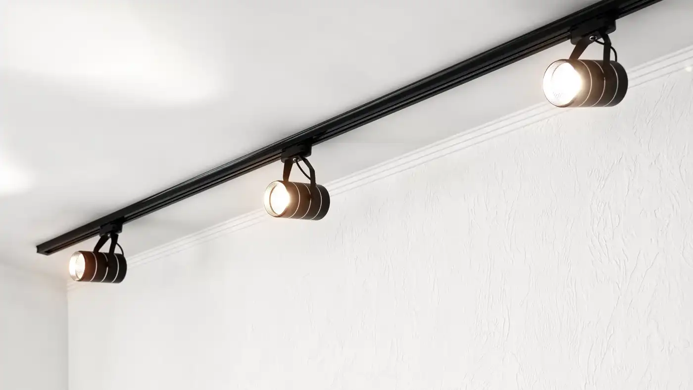 Трековое освещение: преимущества и варианты применения