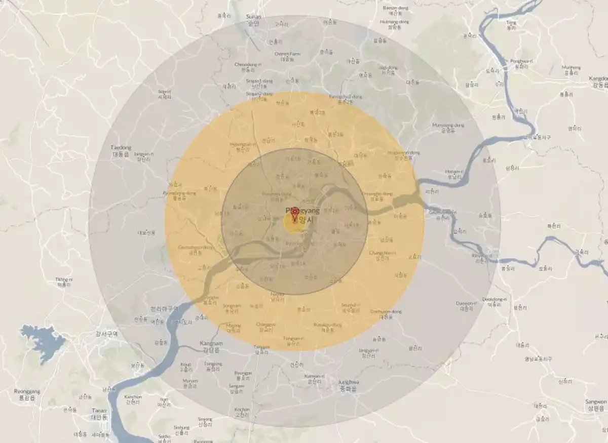 Последствия применения ядерной бомбы B-83