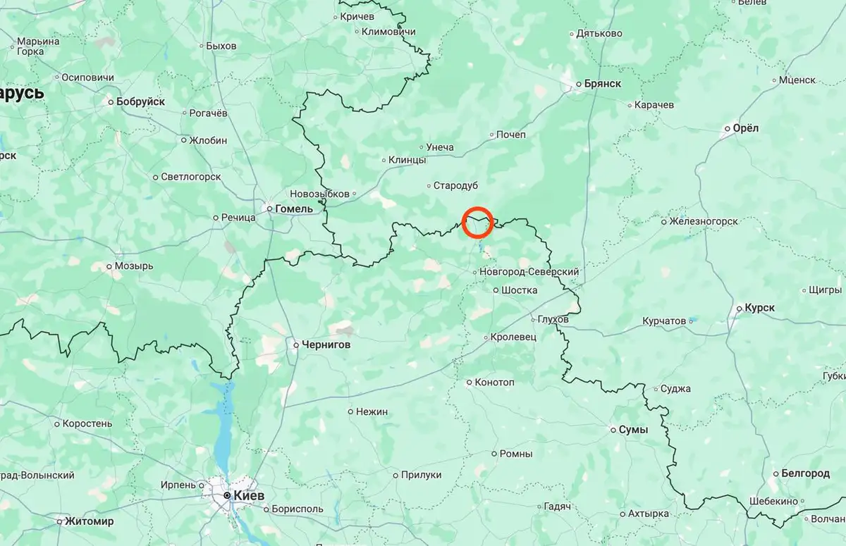 Российские военные вошли в Черниговскую область?