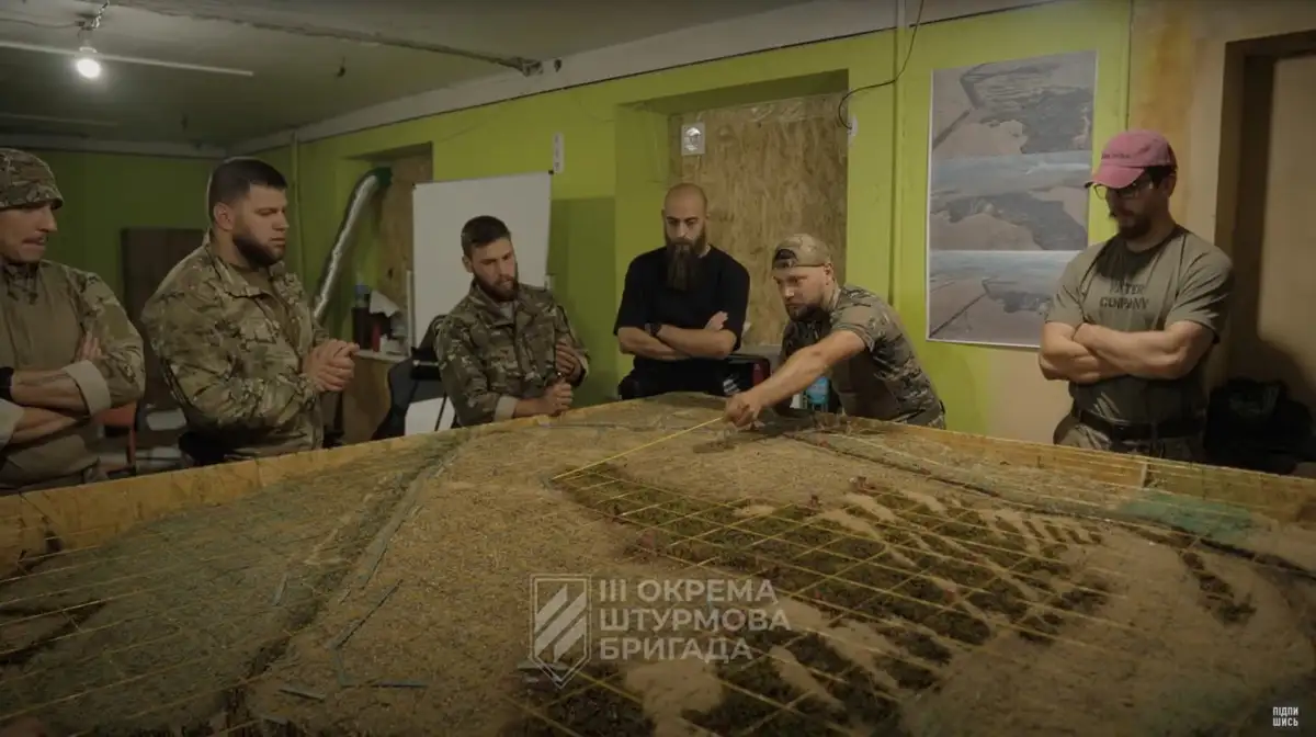 Образцовый тактический сэндбокс Третьей штурмовой бригады