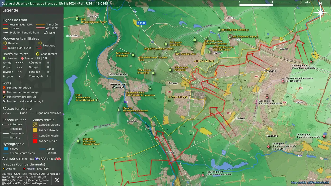 Poulet Volant: Новые карты о ситуации на фронтах 4 3 50