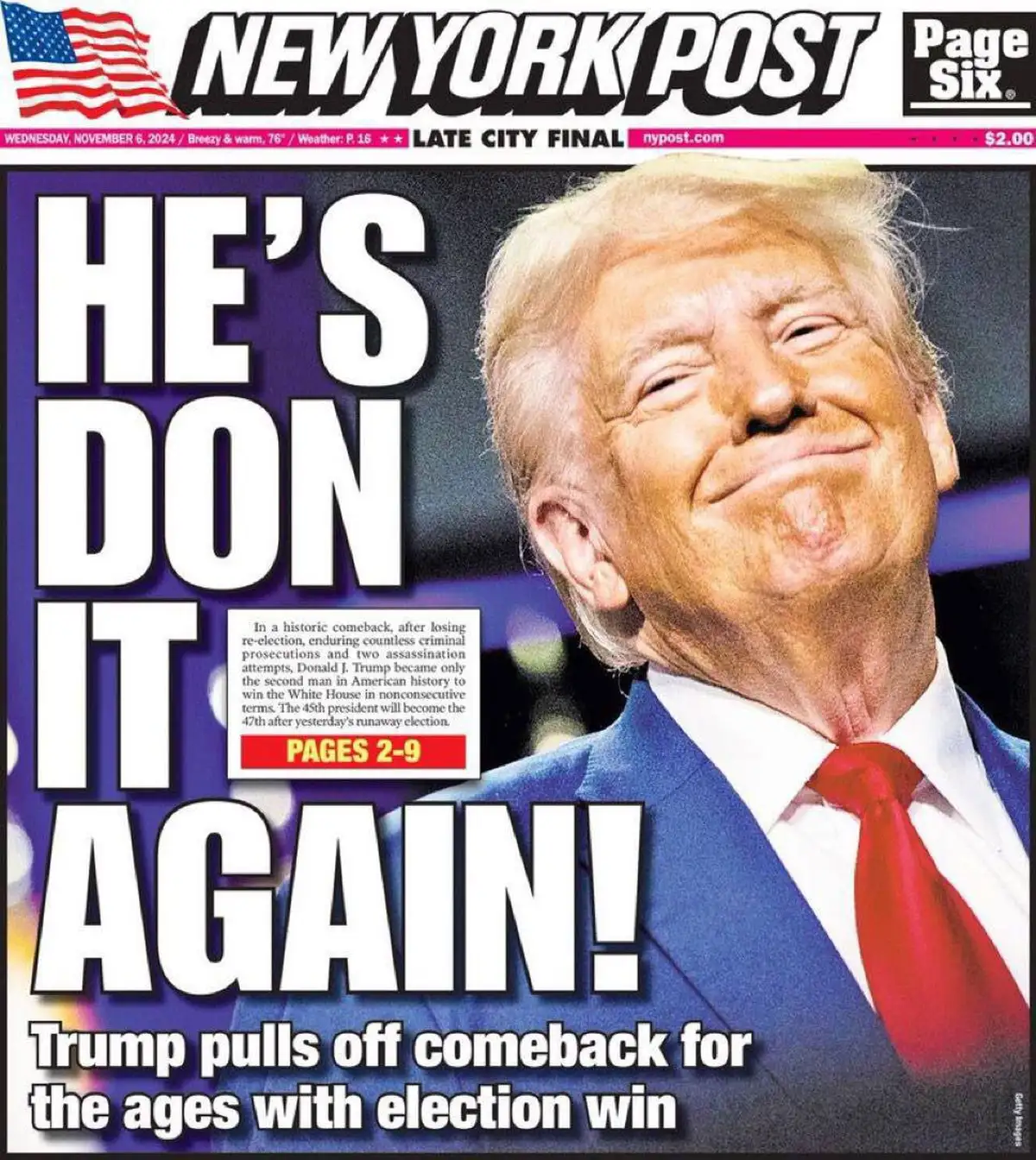 Он сделал это снова