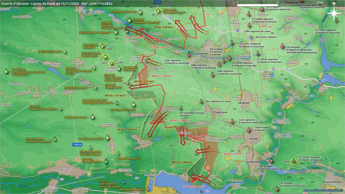 Poulet Volant: Новые карты о ситуации на фронтах 5 4 31