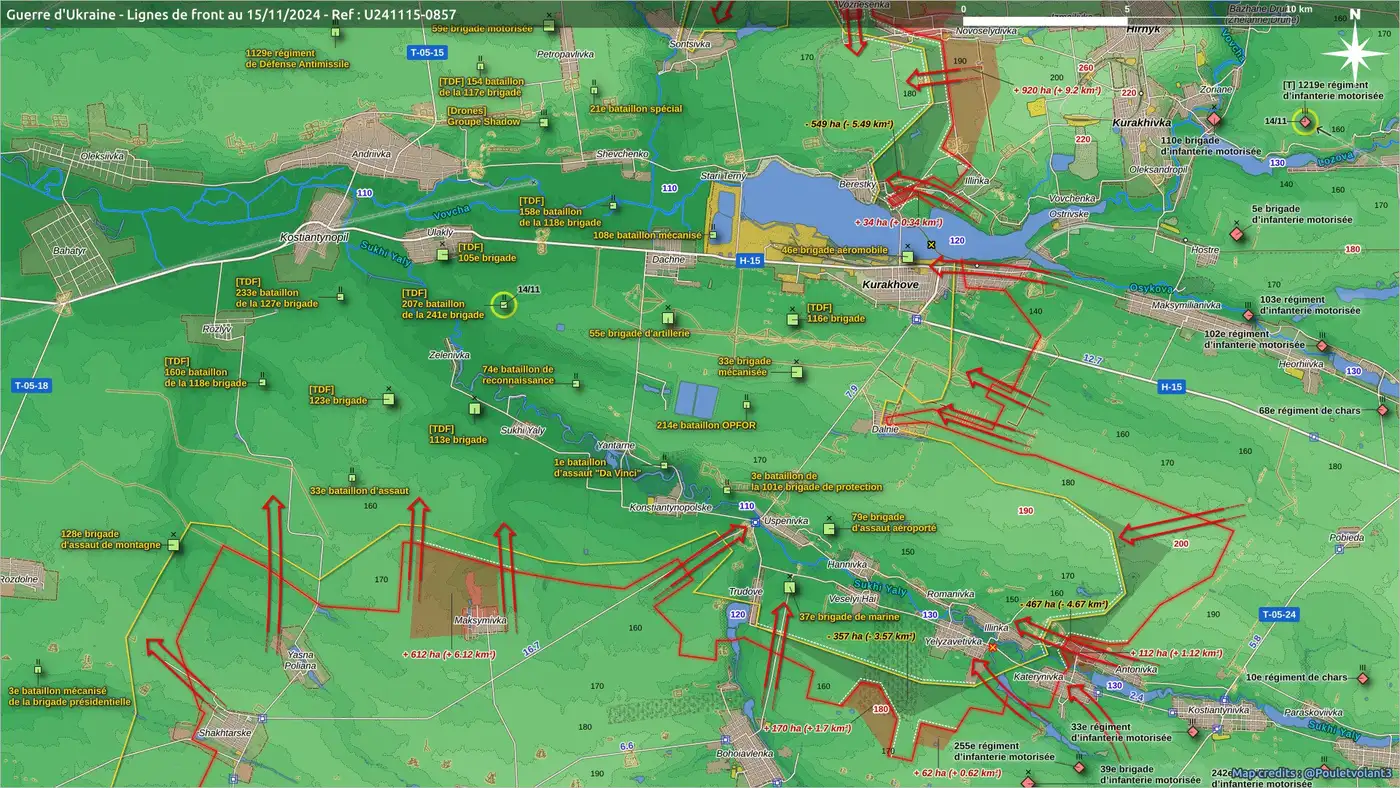 Poulet Volant: Новые карты о ситуации на фронтах 6 7 17