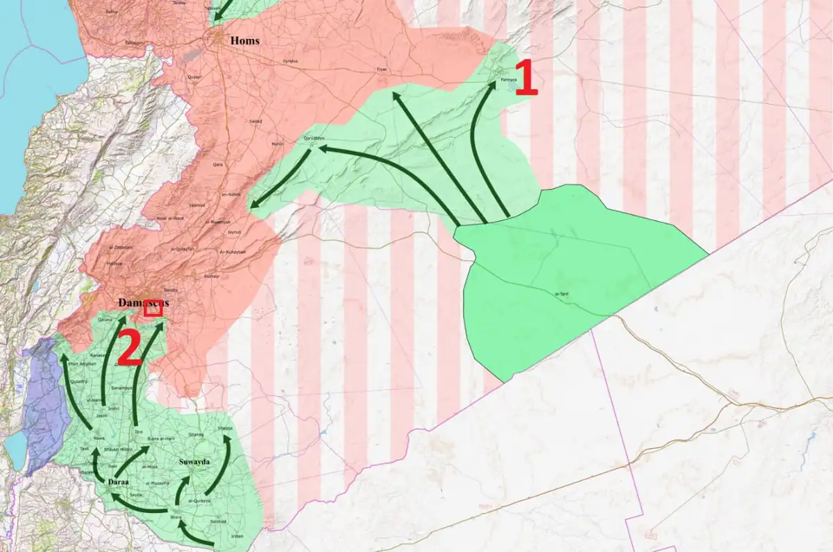 У Асада всё рушится по часам.