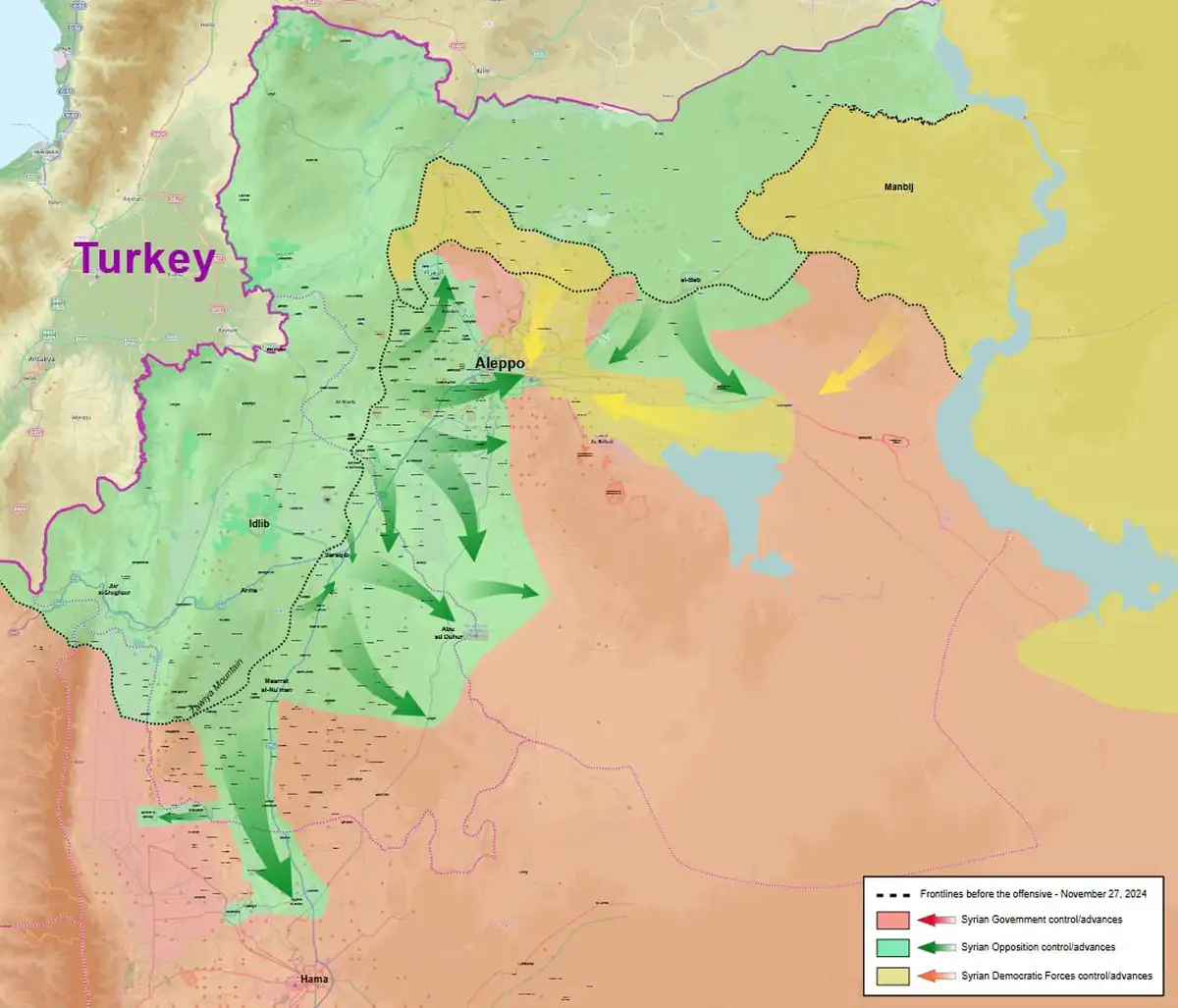 За город Хама, видимо, будет драка