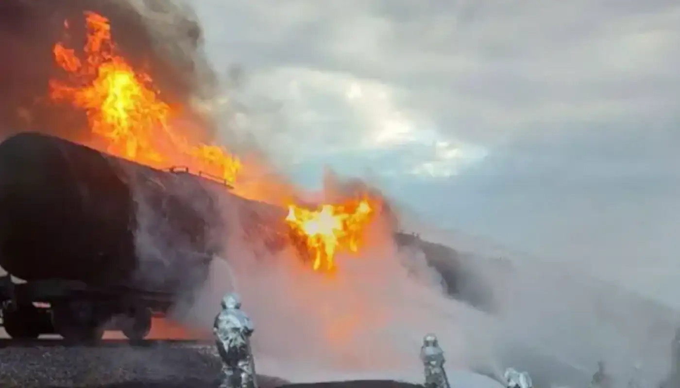 Подробнее про уничтожение российского бензопоезда в Запорожской области