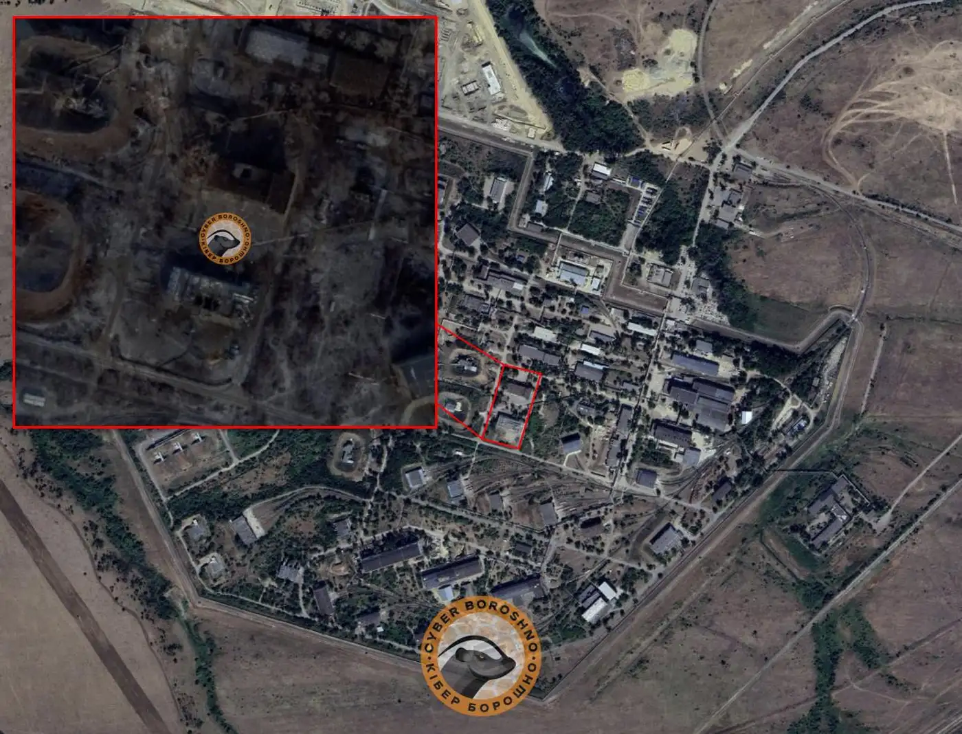 Последствия от удара Storm Shadow по "Каменскому"