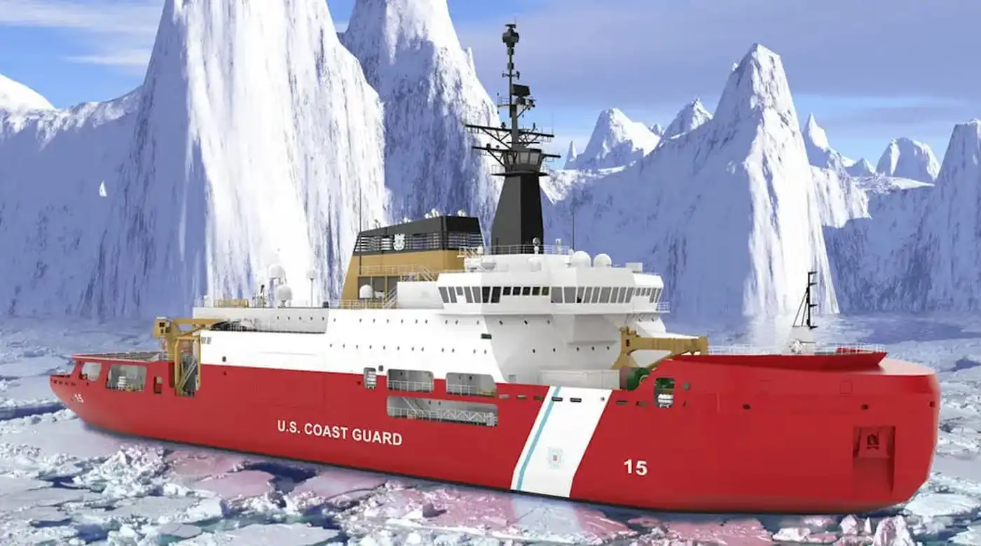 Строительство первого тяжелого ледокола класса Polar Security Cutter (PSC)