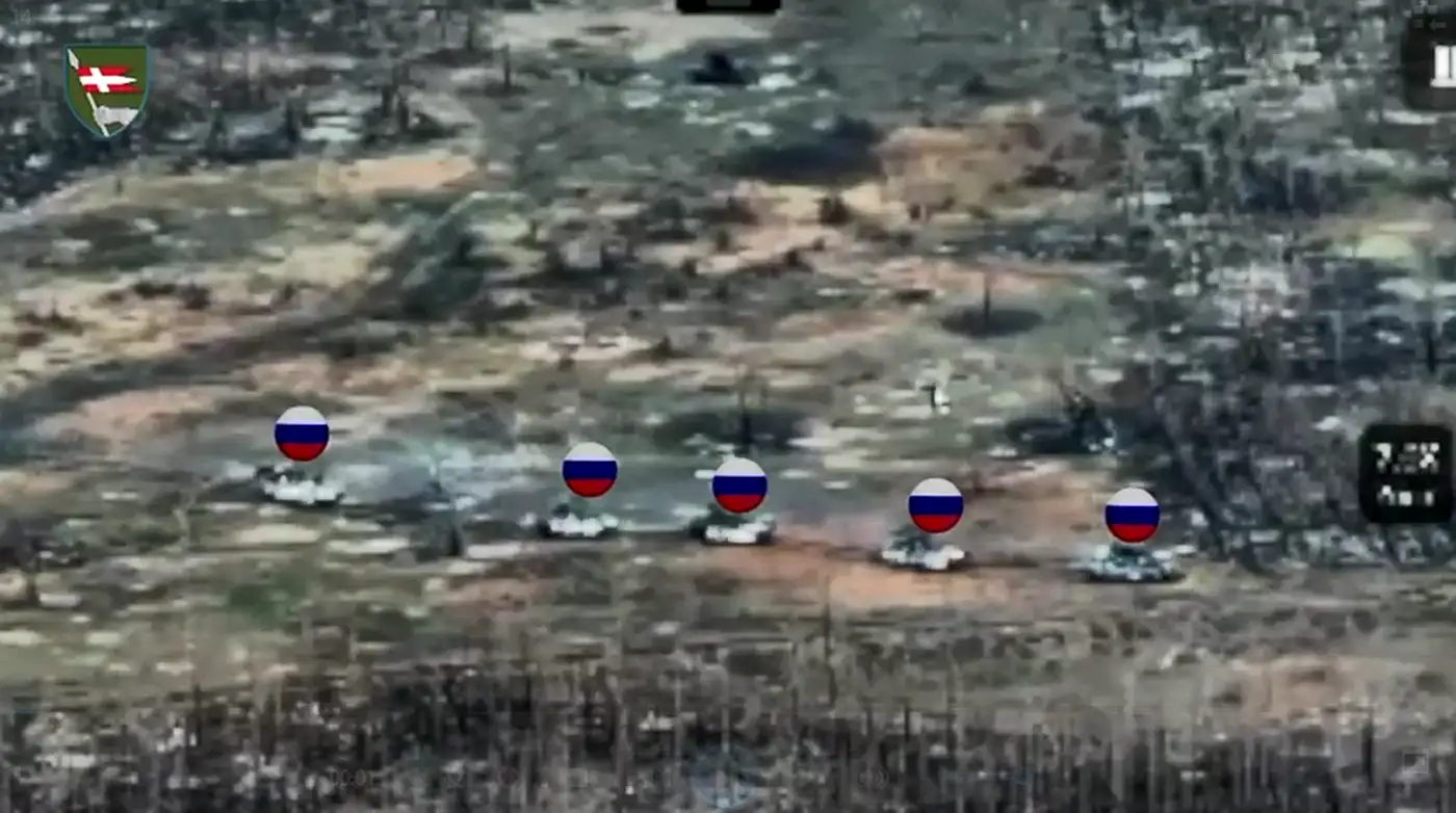 Зимняя западня для бронетехники