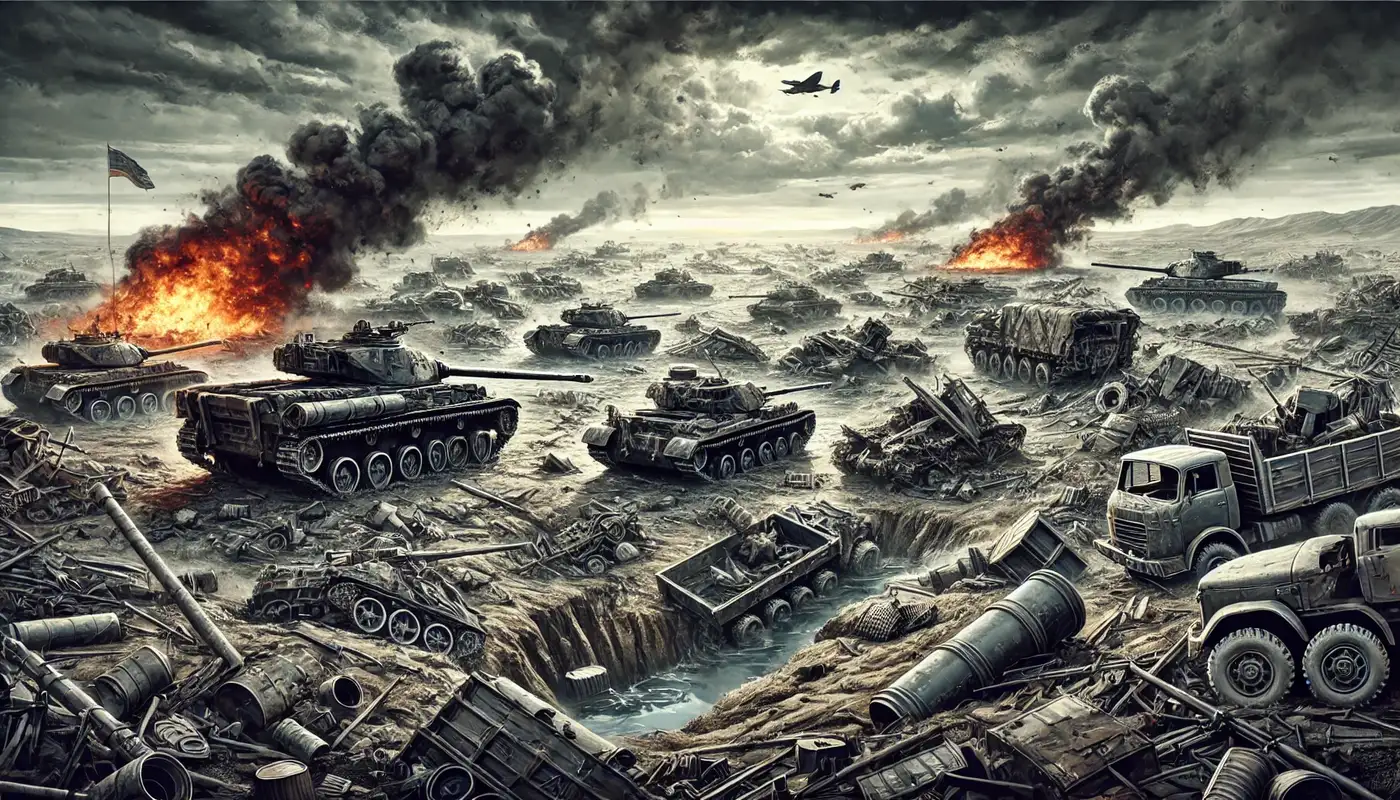 Потери в технике, 14-21 ноября, Эндрю ПерпетюаРоссия - 769, Украина - 356