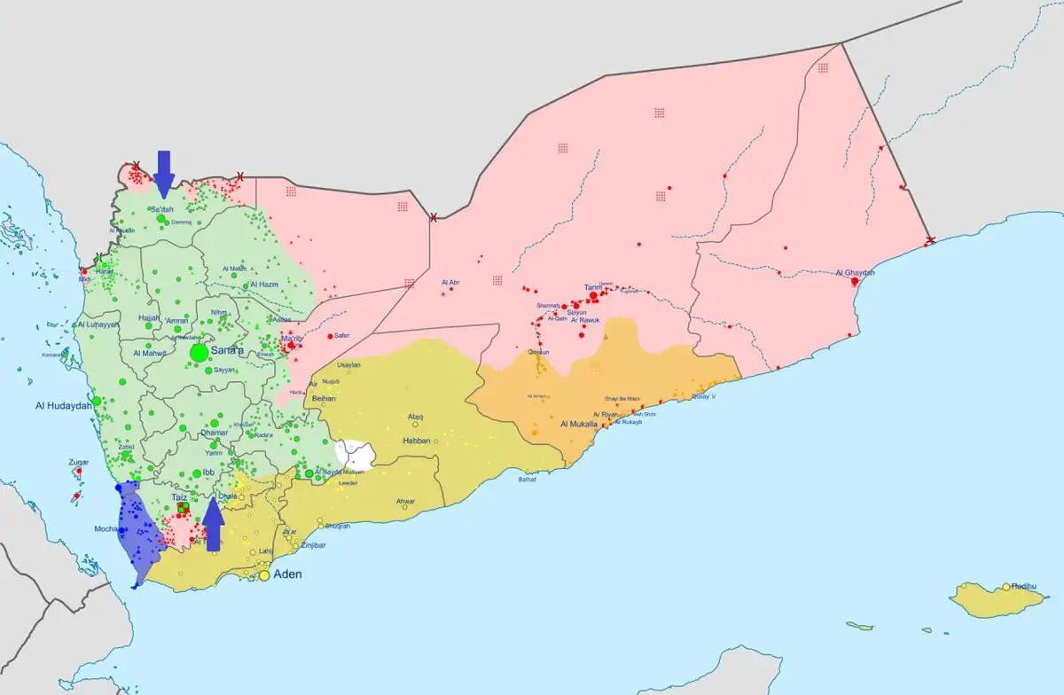 Режим хуситов решили валить или это локальное обострение?