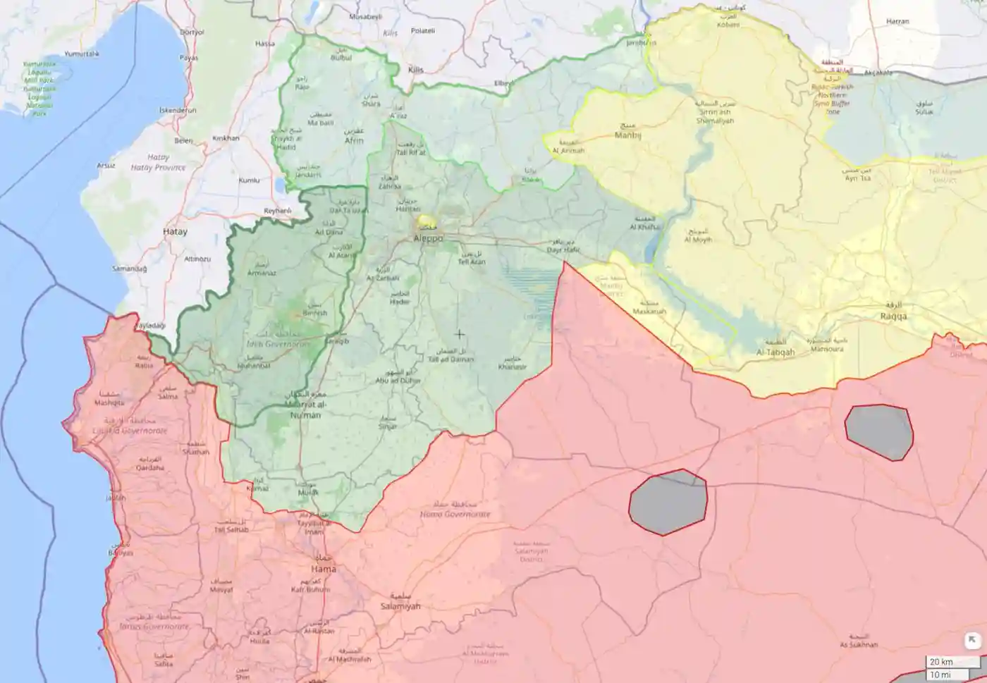 Наступление в Сирии. 2.12