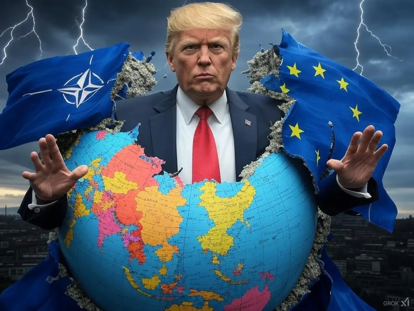 Трамп и Маск: игра на разрушение западного единства