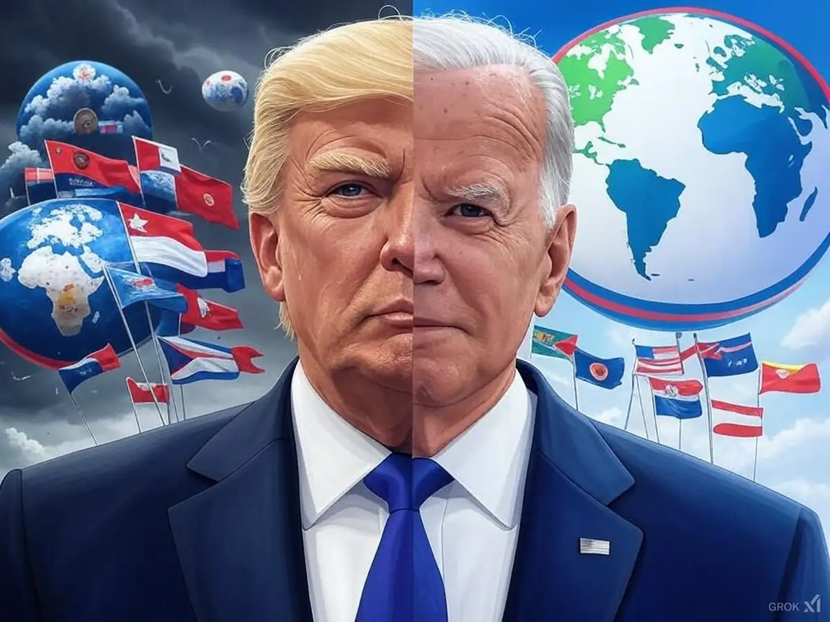 Трамп и Байден: контрасты политики