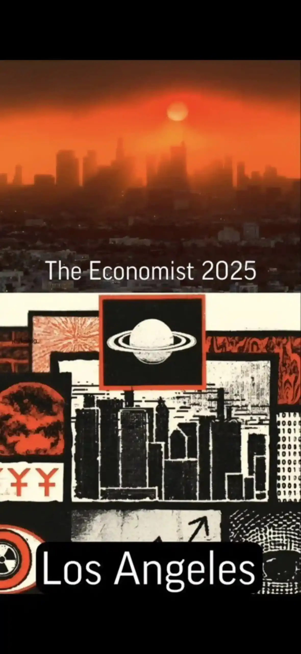 На обложке журнала Ротшильдов с предсказаниями на 2025 год нашли намёк на пожары в США