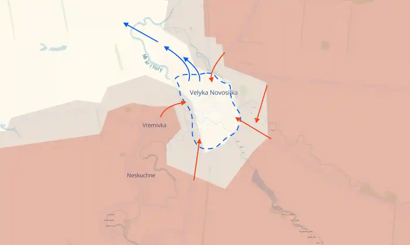 Штурм Великой Новоселки — поселок скоро захватят