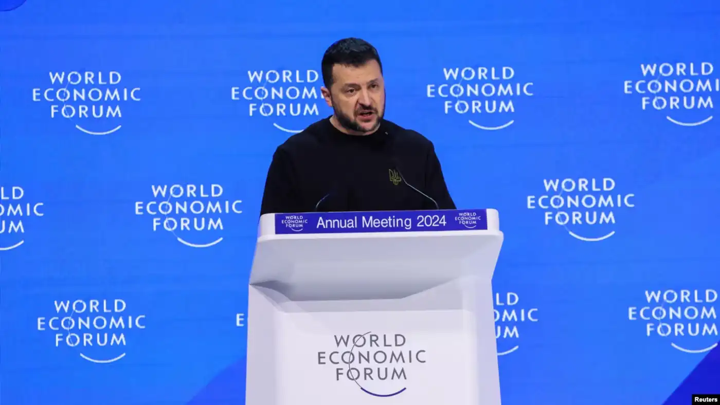 Хорошая речь Зеленского в Давосе 21.01.2025