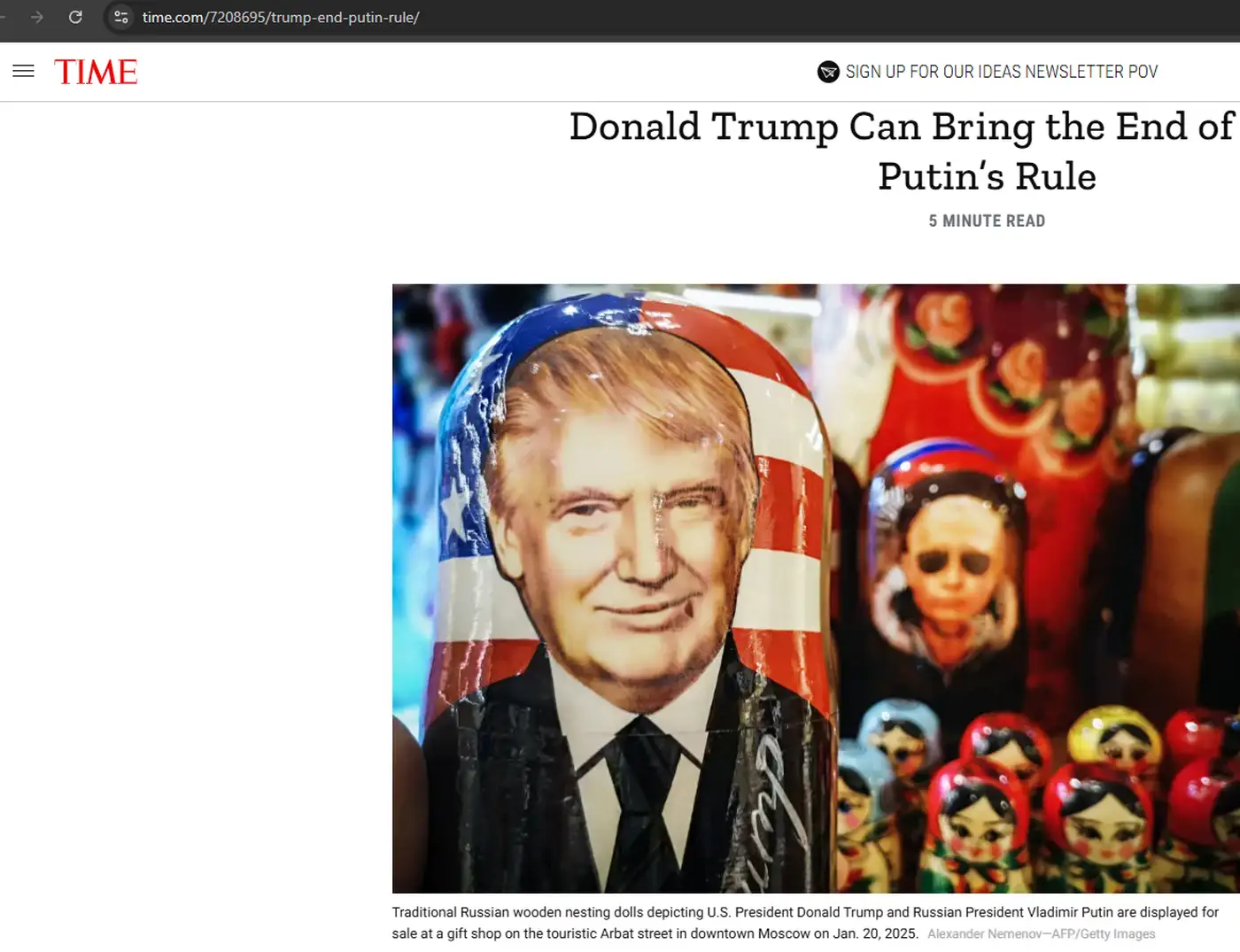 Рычаги давления Трампа: экономический крах России