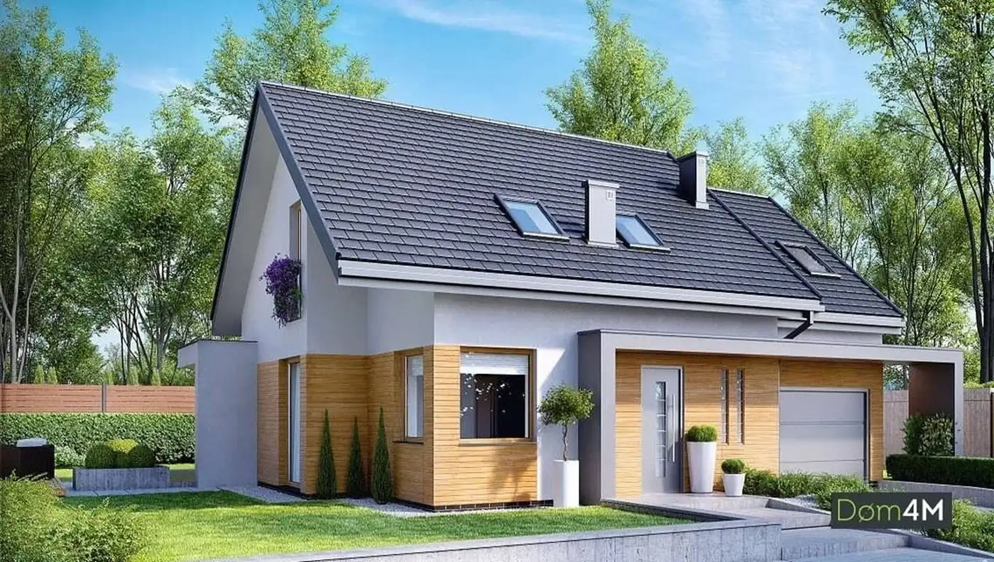 Проекти будинків з гаражем: оптимальний вибір для заміського життя 1 Проекти будинків з гаражем: оптимальний вибір для заміського життя