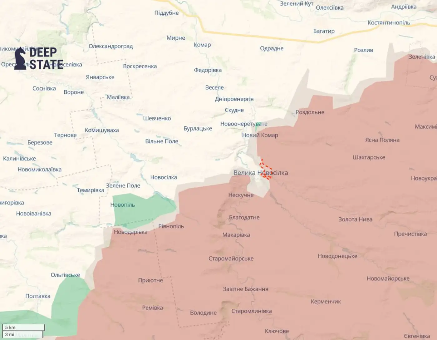 Великая Новоселка: борьба за пехоту