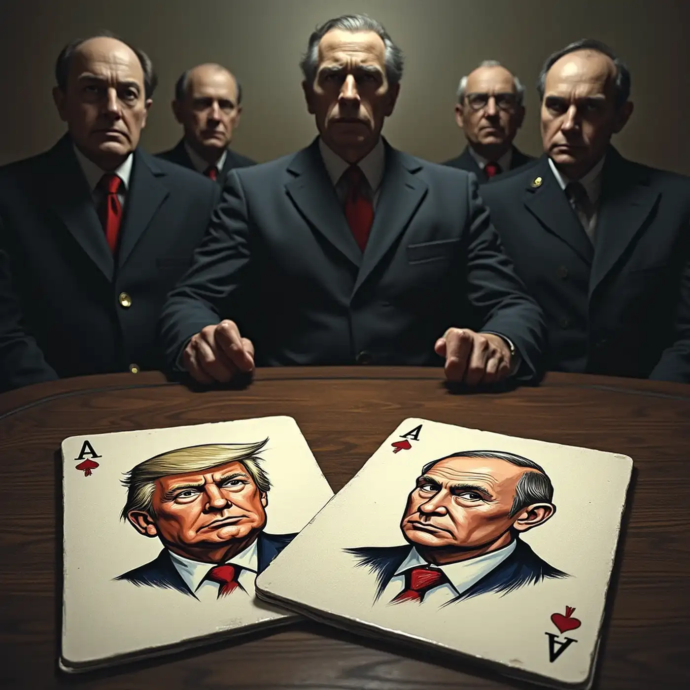 Как чекисты и трамписты работают