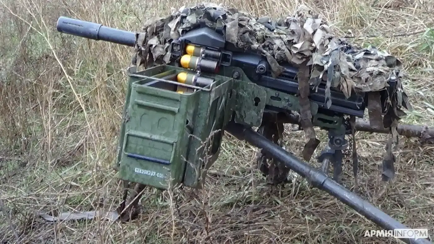 Kill zone для северокорейских чучхе в посадках западнее Кругленького в Курской зоне.