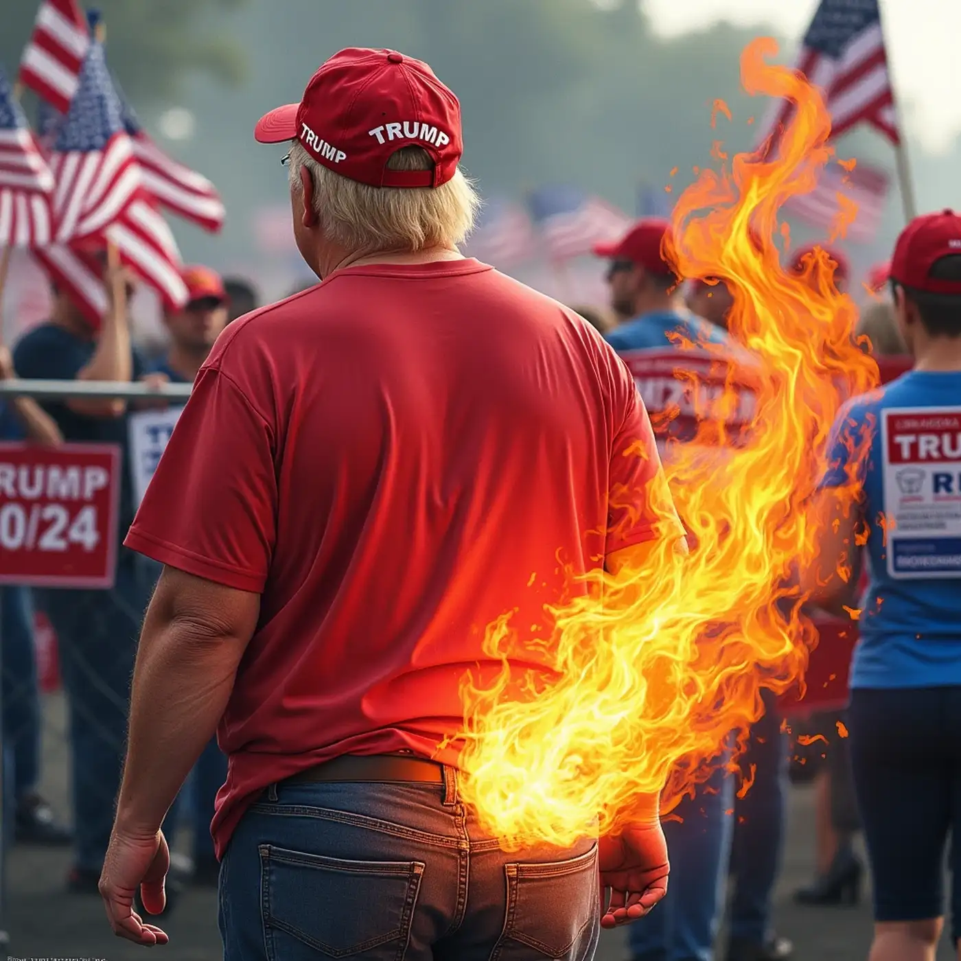 У трампистов будет выброс метана..