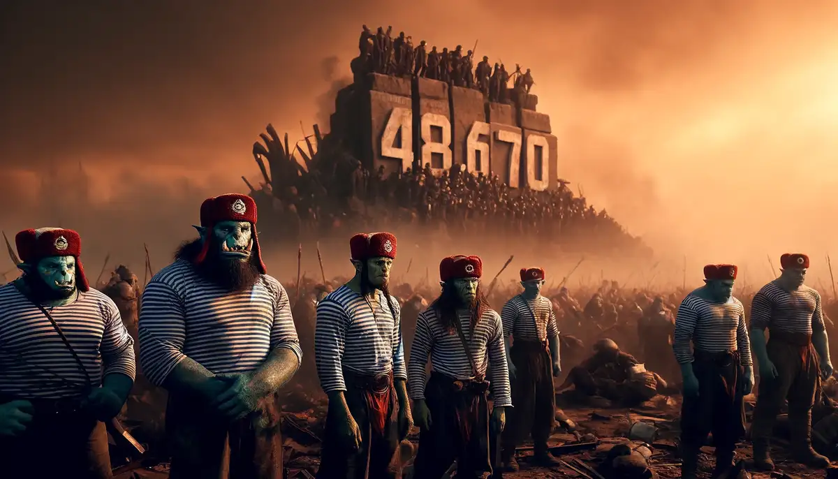 Орки пробили новый рекорд потерь: 48670 декабрь 2024