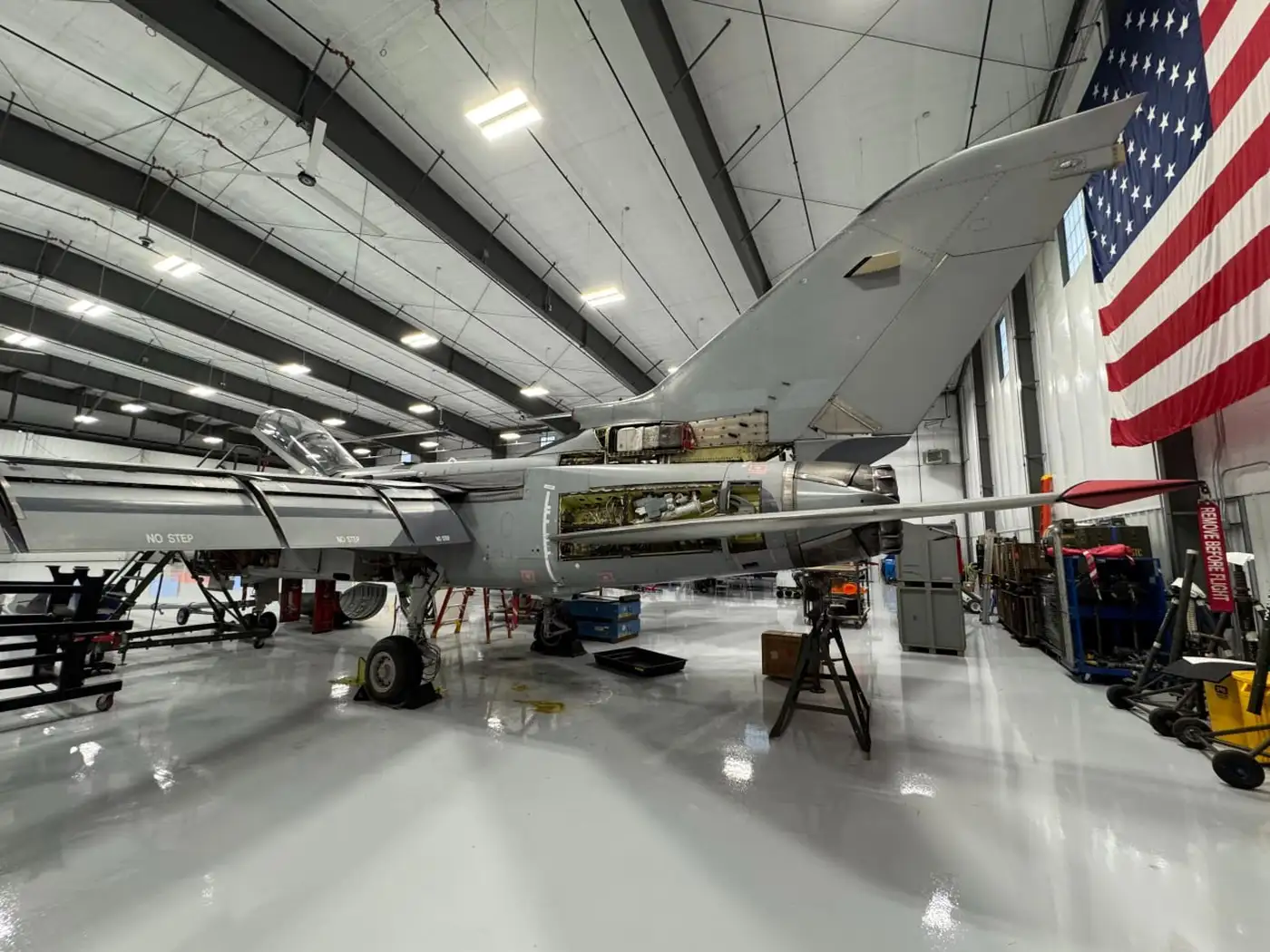 Редкий и уникальный самолет Tornado F2