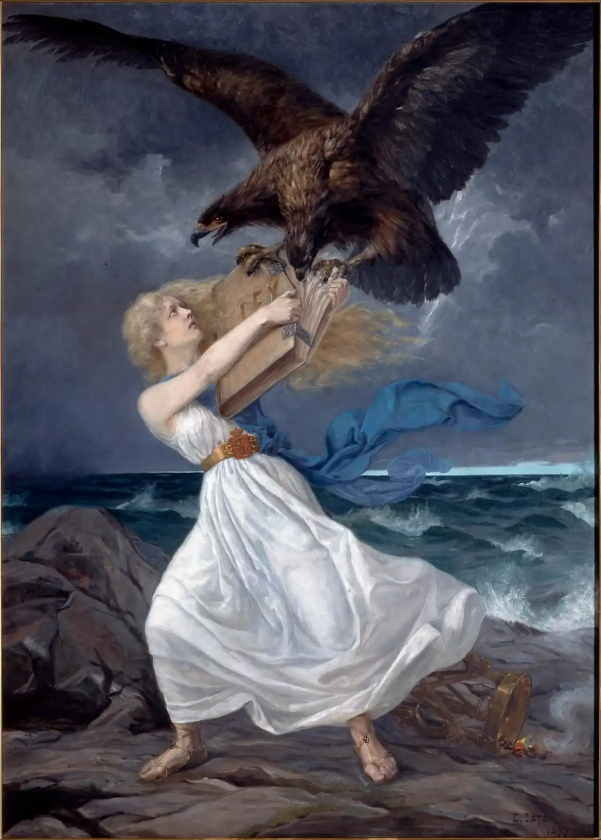 "Атака" — картина финского художника Эдварда Исто