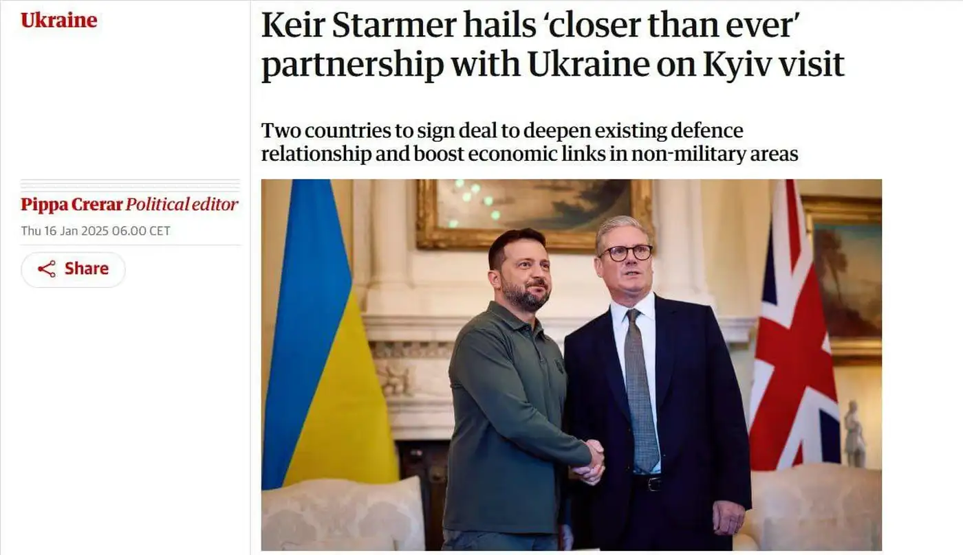 Исторический визит Стармера. Ответ Патрушеву