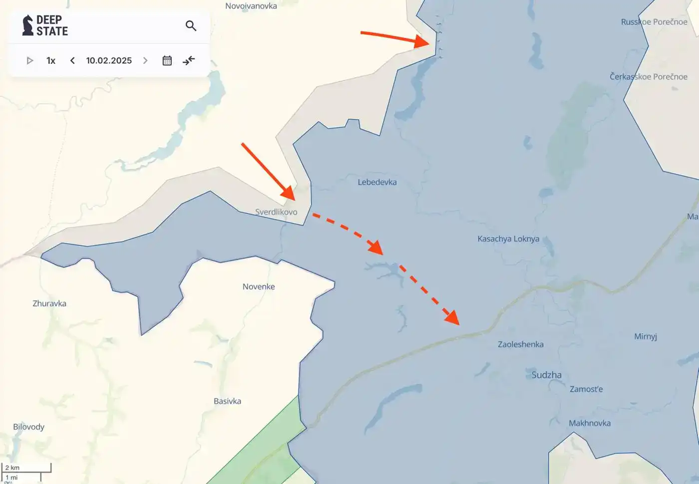 Бои за Свердликово: угроза Курскому фронту и ответные удары ВСУ
