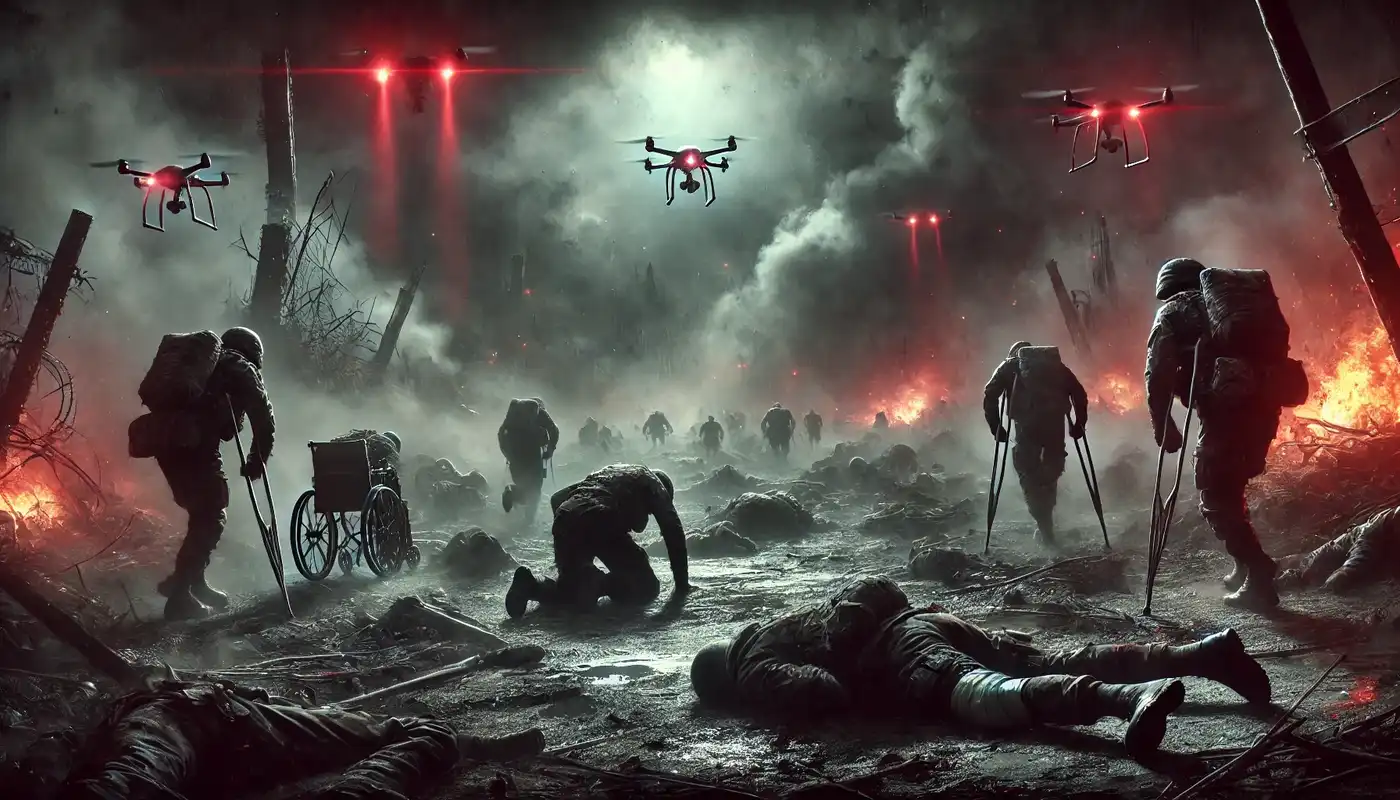 Квадроберы атакуют на Покровском фронте