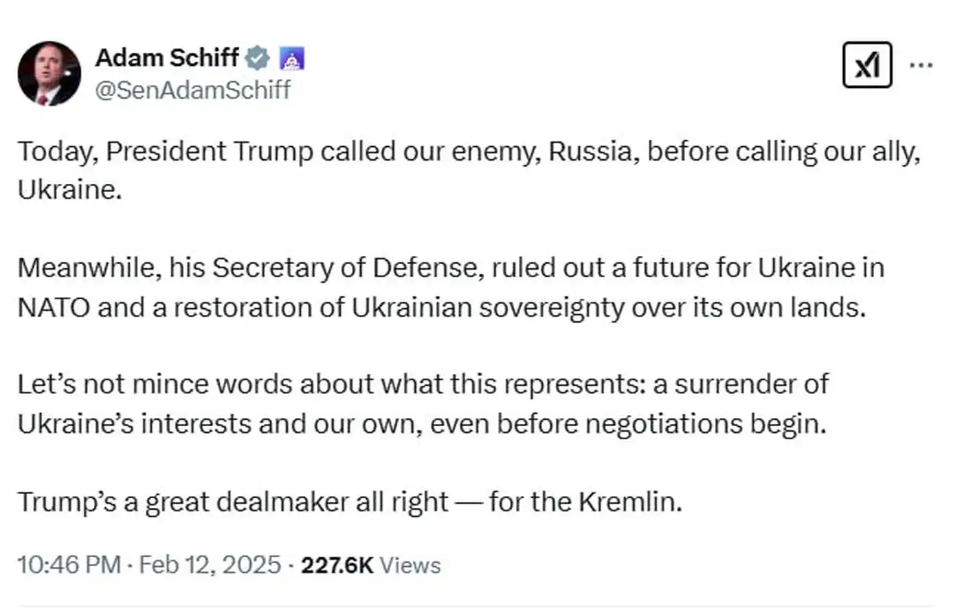 Трамп действительно прекрасный делец - для Кремля