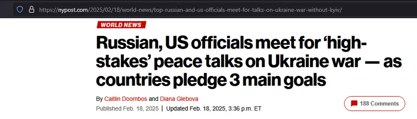 Мое интервью для влиятельной американской газеты