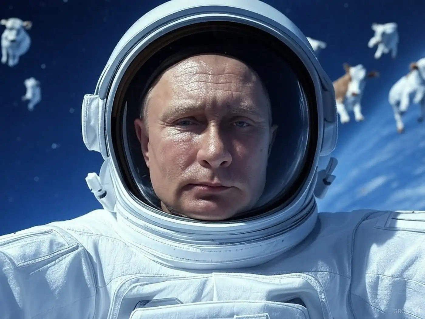 Космическое стадо Путина: защита коров в глубоком космосе